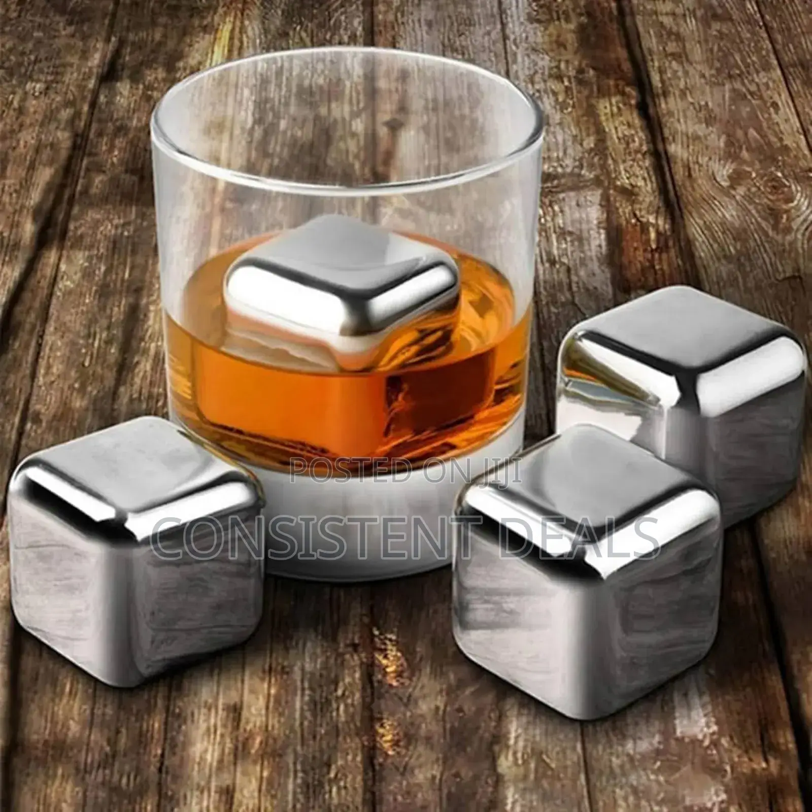 Reusable  Stainless Steel Ice Cubes