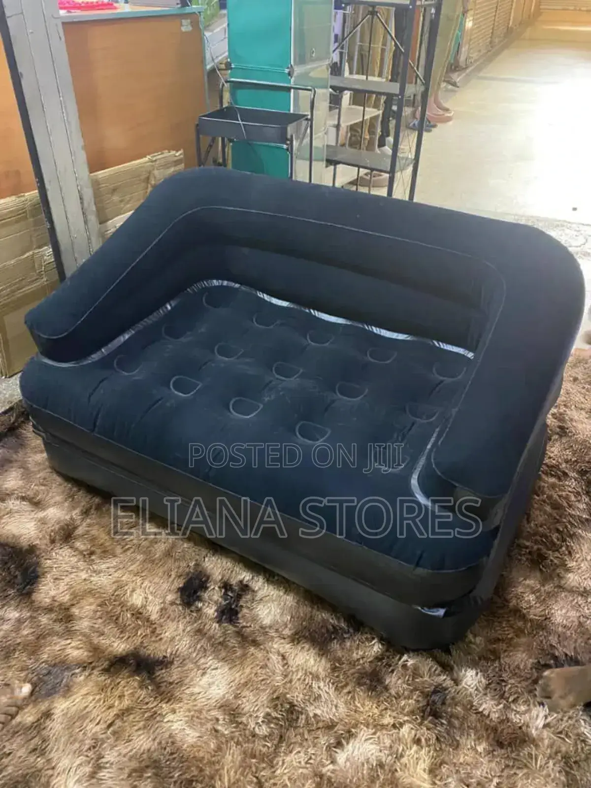 Double Inflatable Sofa Chair-Multicolor