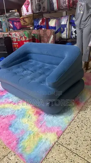 Double Inflatable Sofa Chair-Multicolor