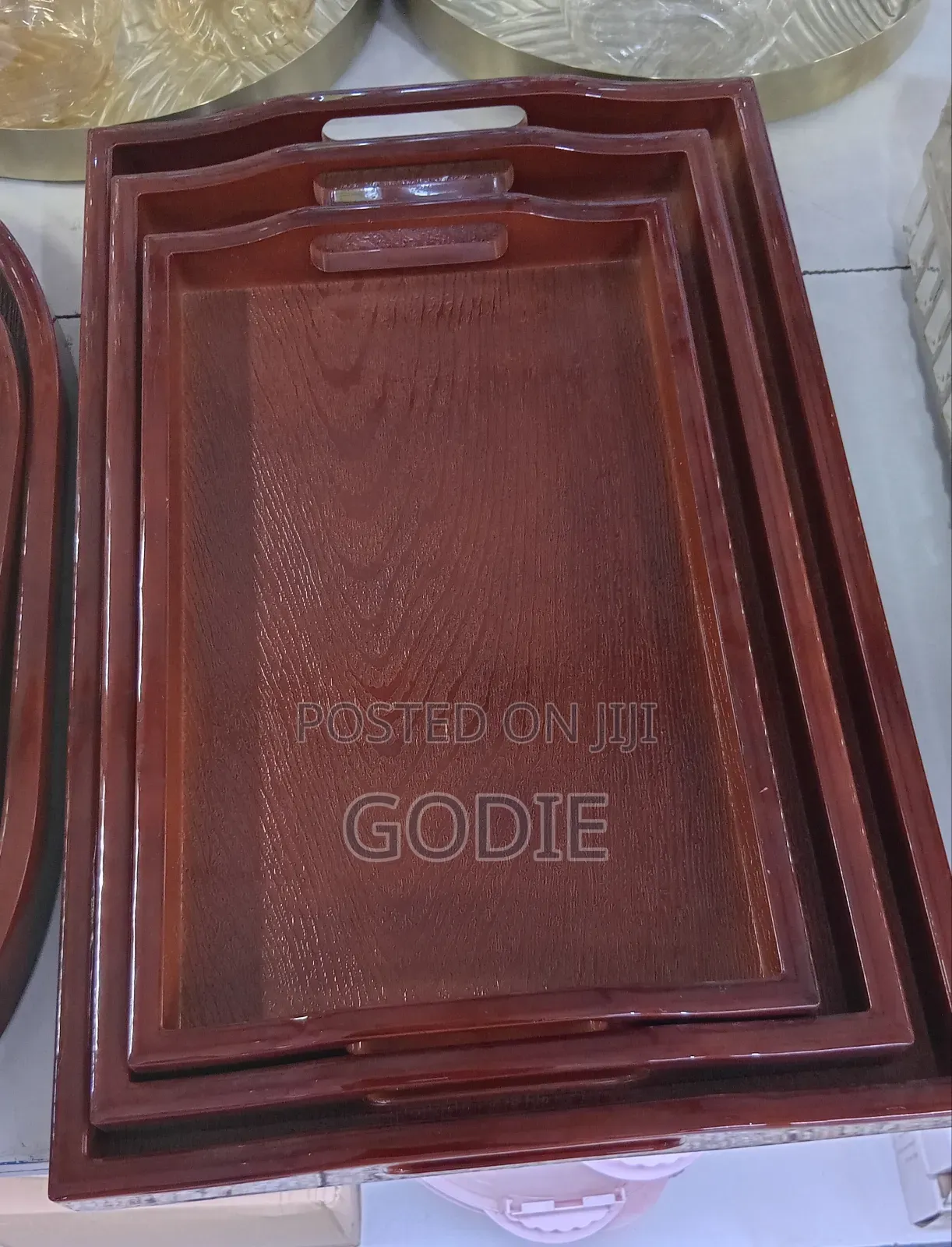 Rectangular Wooden Serving Trays