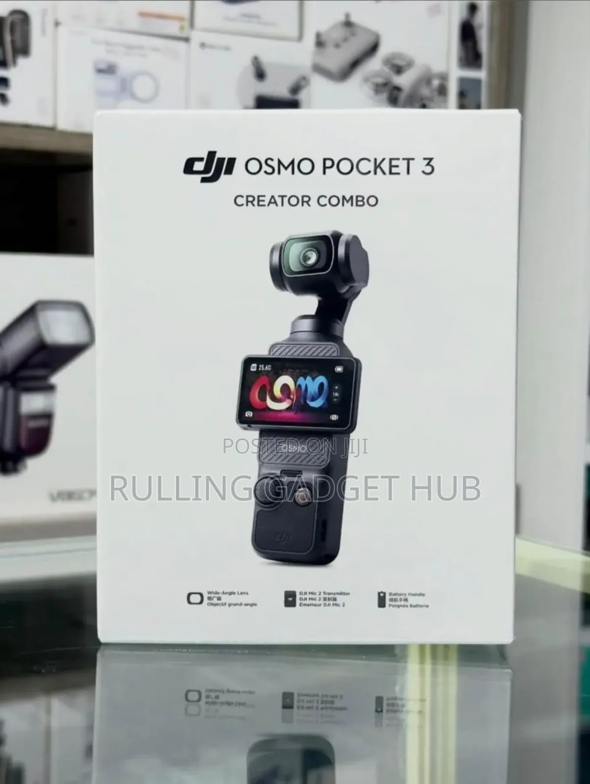 Dji Osmo Pocket 3 Creator Combo With Box (New)