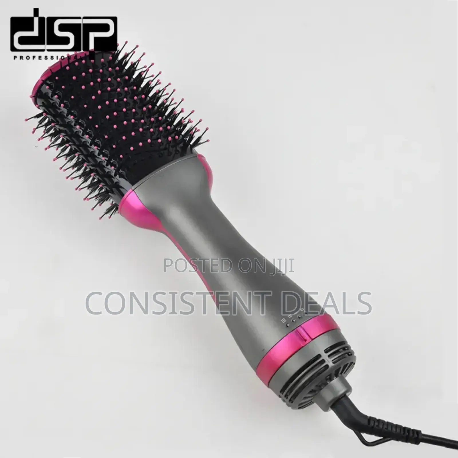 Hot Air Blower  Curler One Step Hair Straightener Blower  Hair Dryer