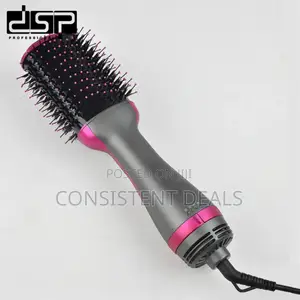Hot Air Blower  Curler One Step Hair Straightener Blower  Hair Dryer