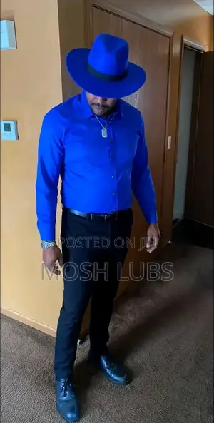 Fedoras in Blue