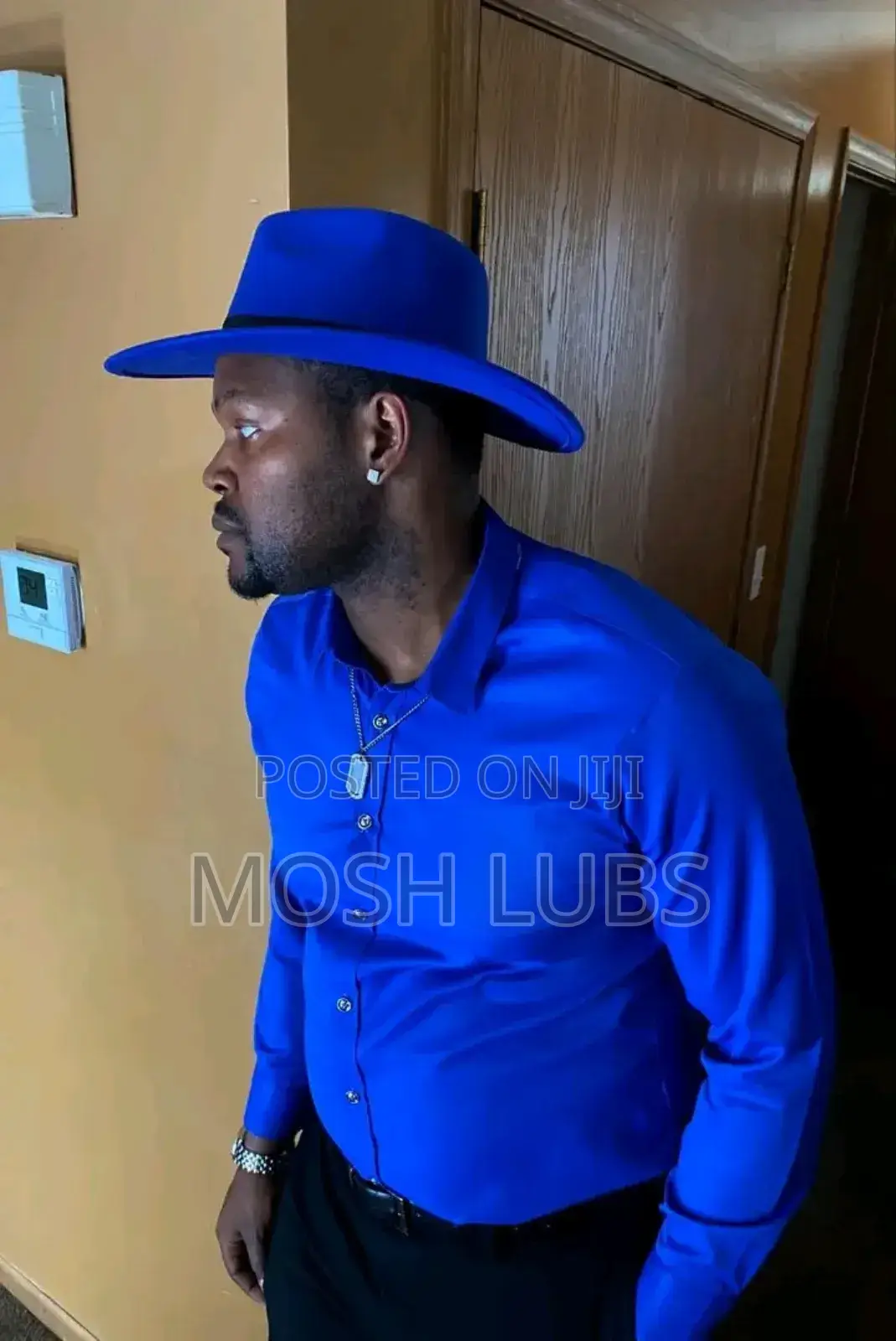 Fedoras in Blue