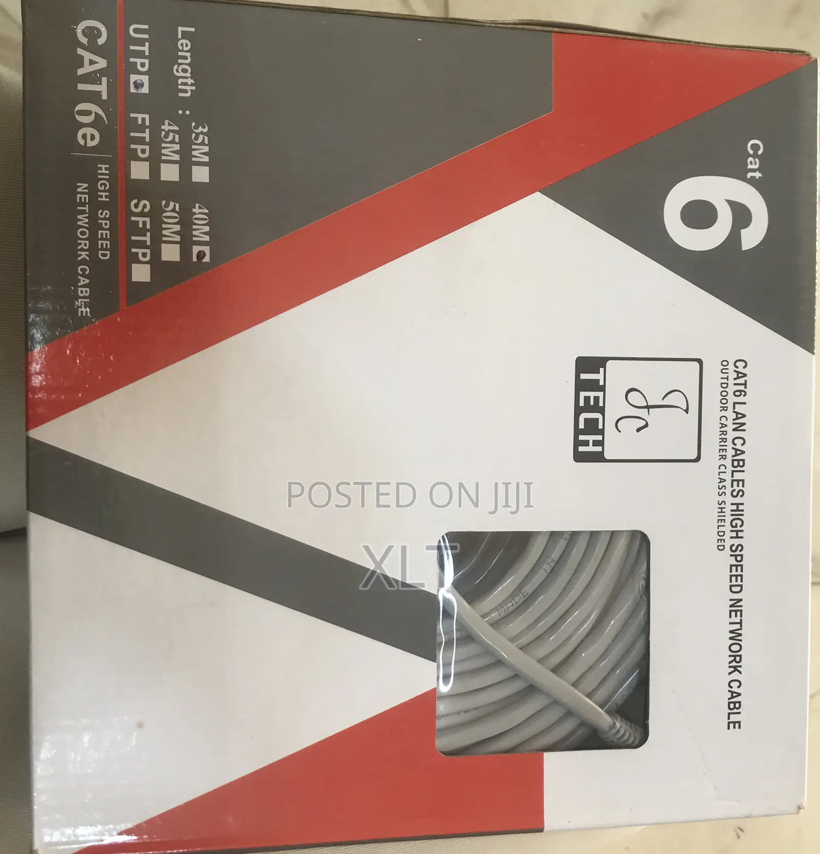 40m Cat6 Patched Cable