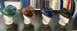 Plain Colored Fedoras