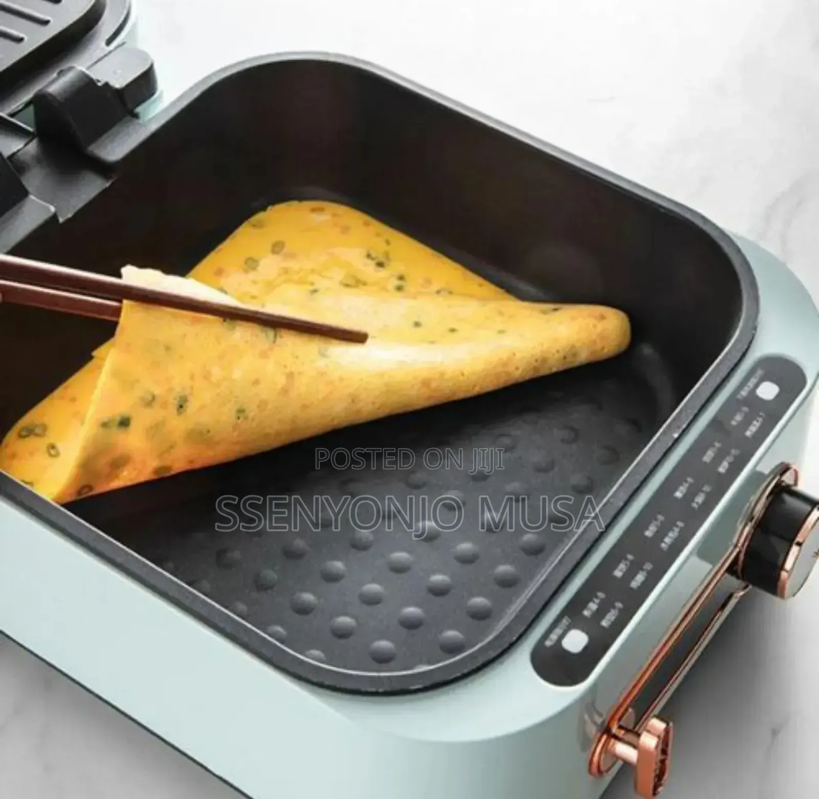 Electric Cooking Pot 2.4l – Double-Side Heating Non-Stick Cooker 1600w