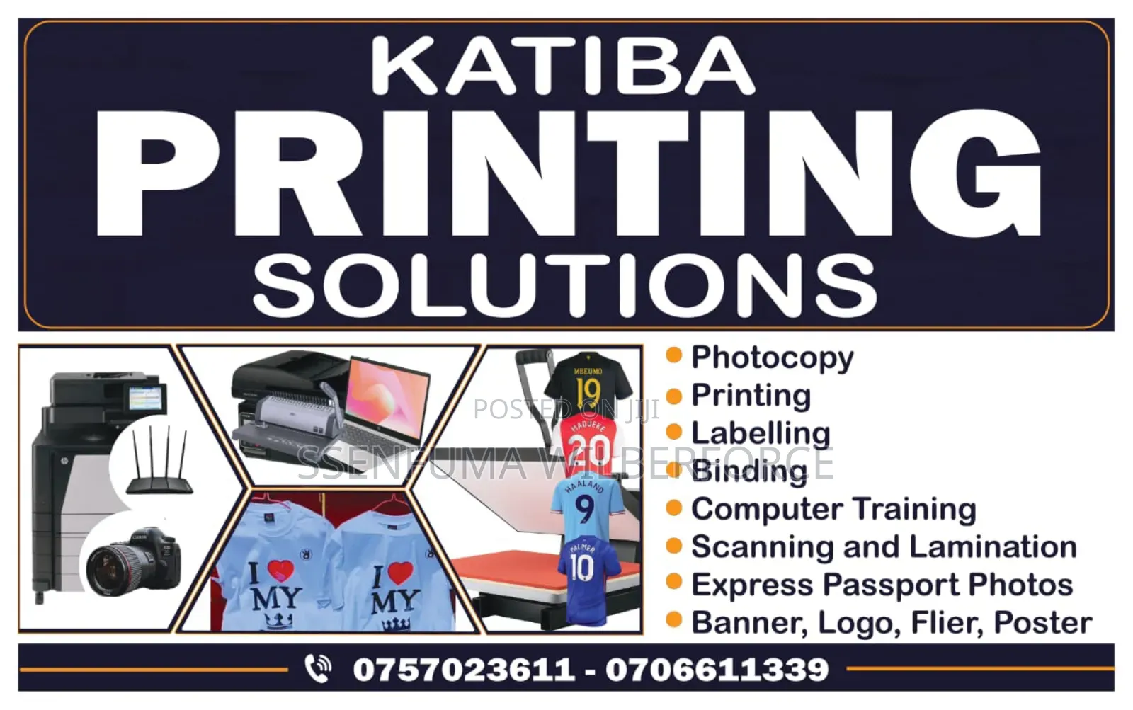 All Item Printing and Labelling
