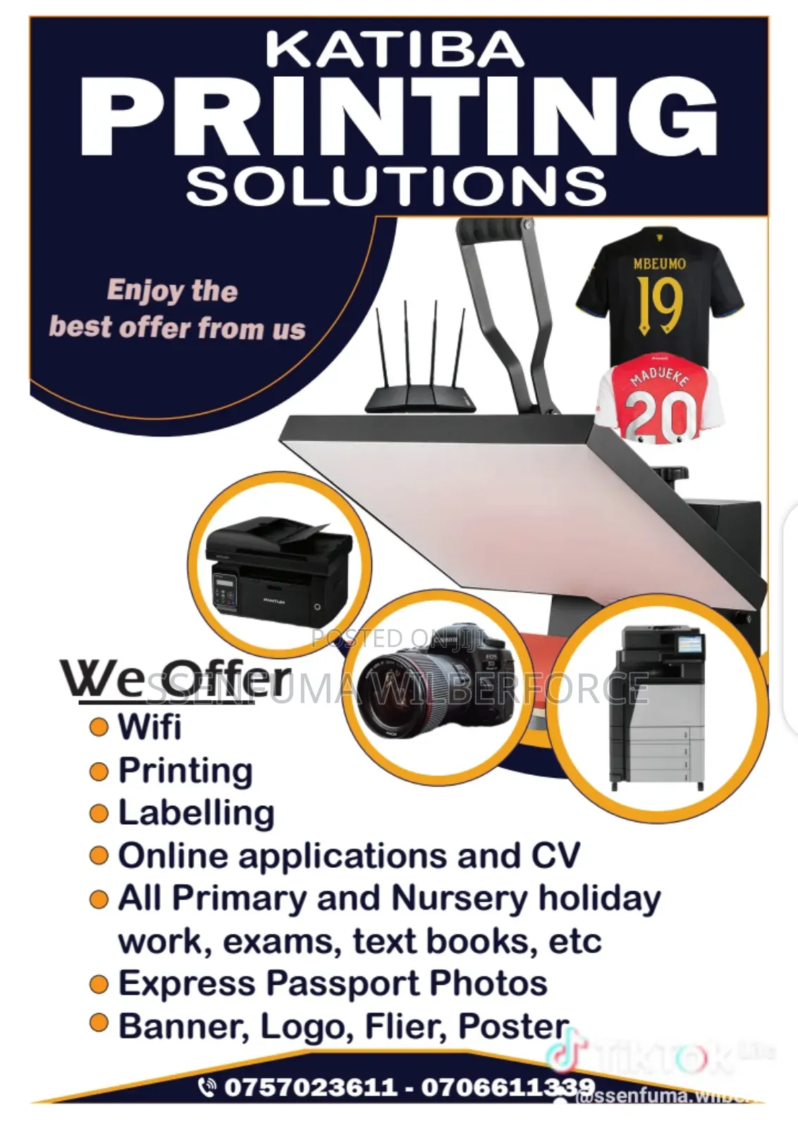 All Item Printing and Labelling