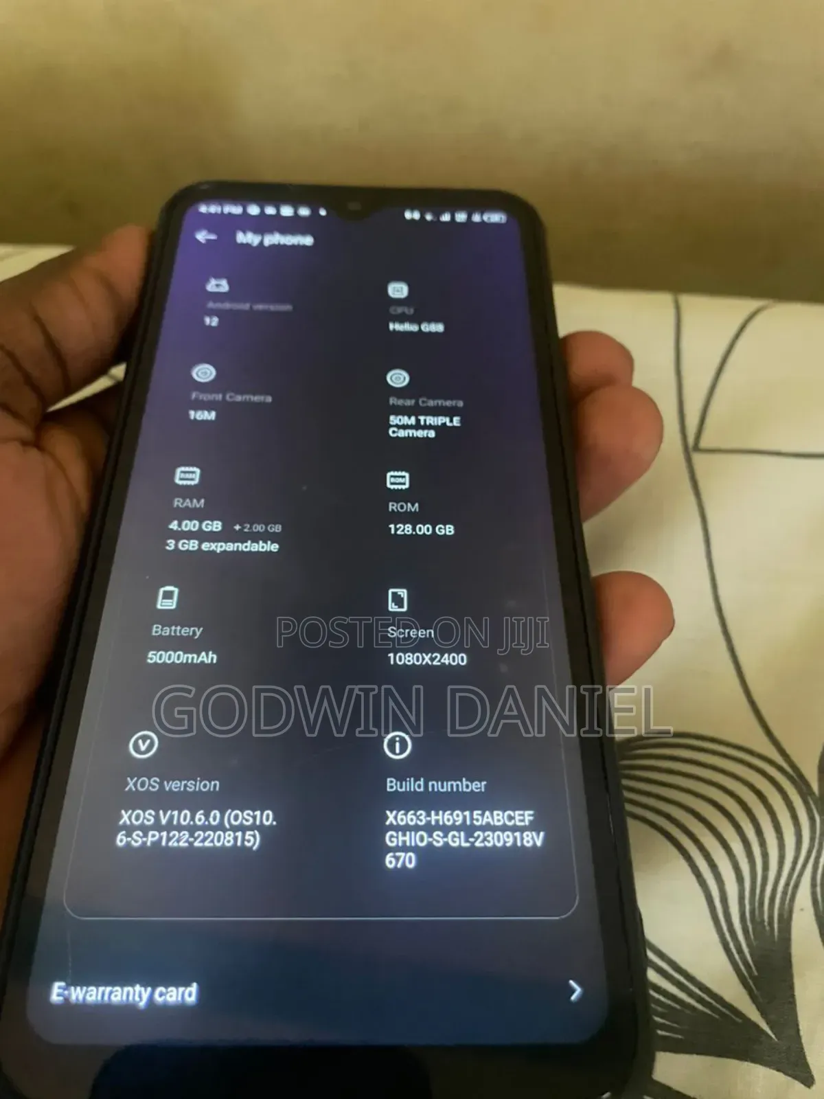 Infinix Note 11 128 GB Silver