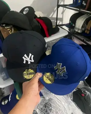 Ny Brand Label Caps