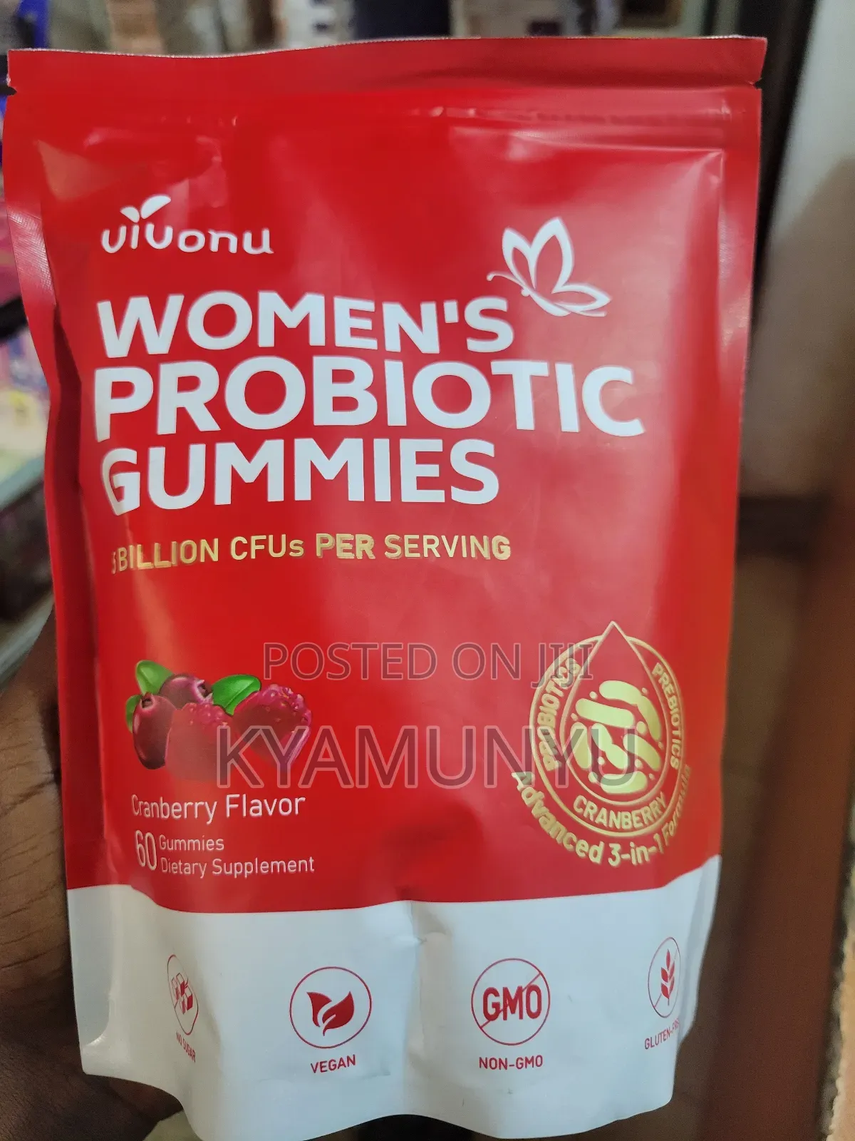 Vivonu Brand Women's Probiotic Gummies .