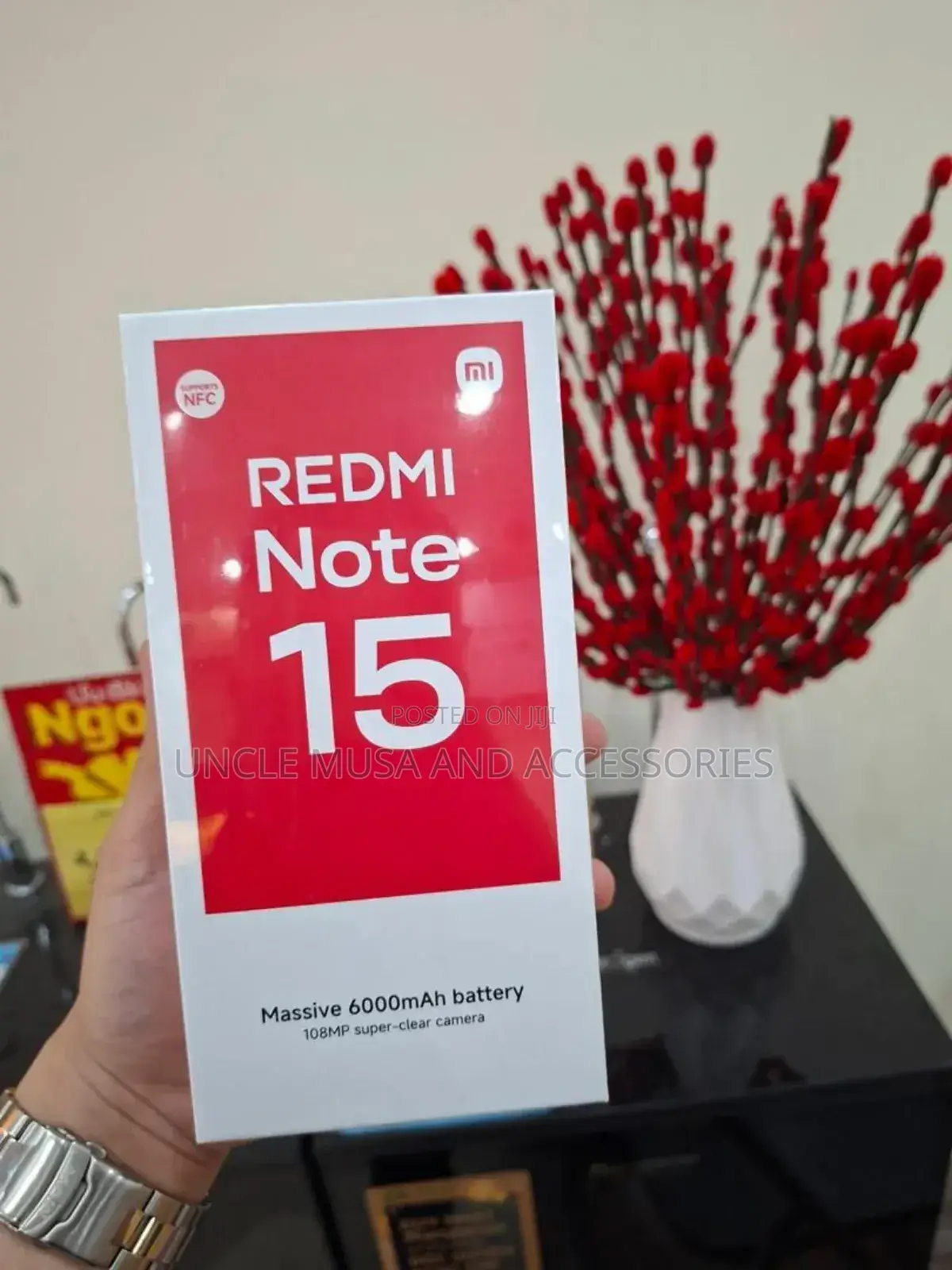 New Xiaomi Redmi Note 15 256 GB Black