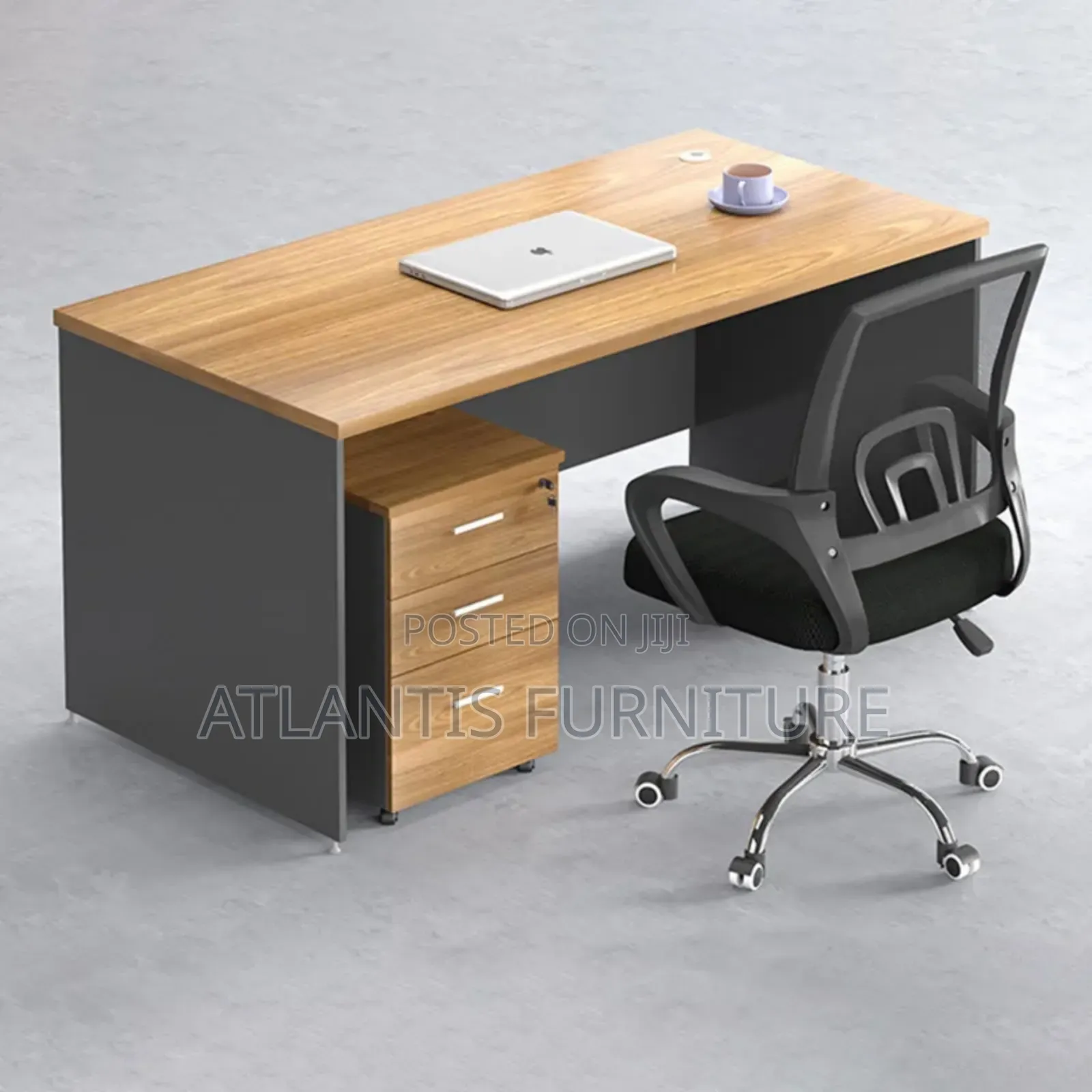 Table of Movable Drawer With Its Chair