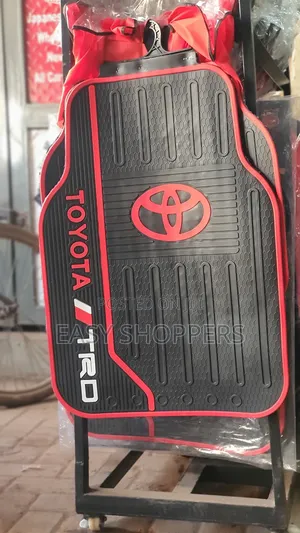 Toyota TRD Heavy-Duty Rubber Floor Mats Car Mats Set of 5 PCS