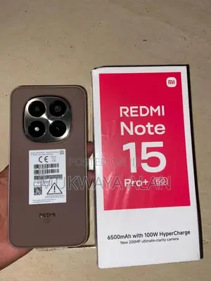 New Xiaomi Redmi Note 15 Pro+ 512 GB Black
