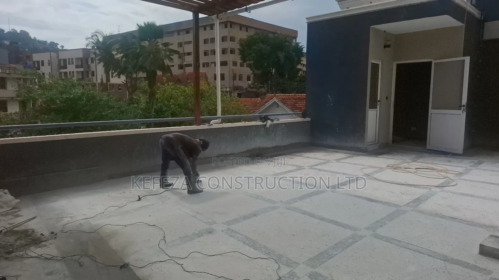 Balcony Terrazzo Finishing