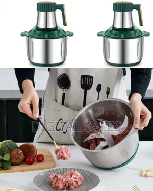 Hoffmans Powerful Electric Food Chopper / Grinder - Multicolor##