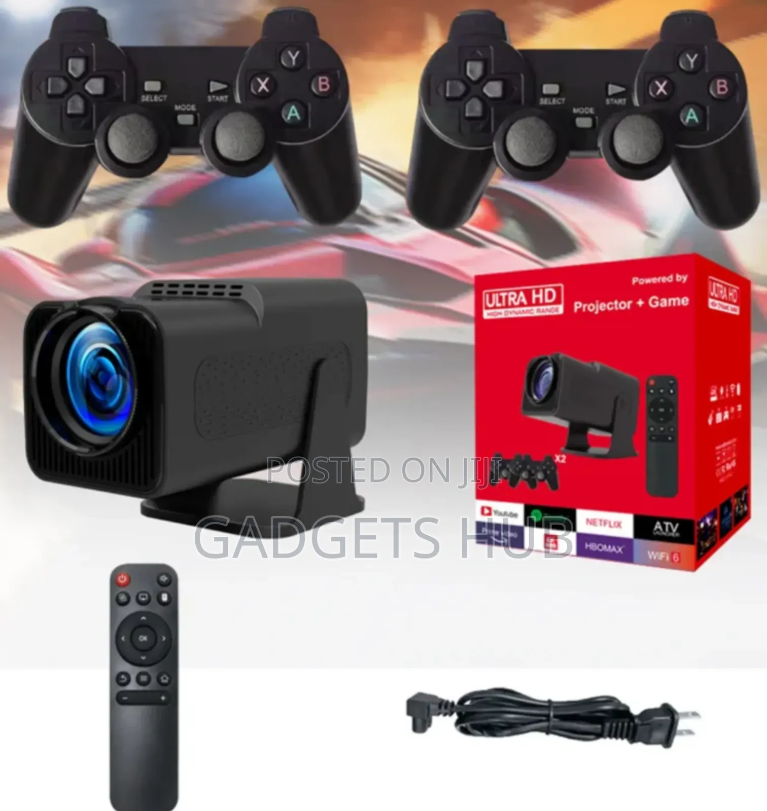 Smart Hd Proiector Hy320 With Gamepad Android Games