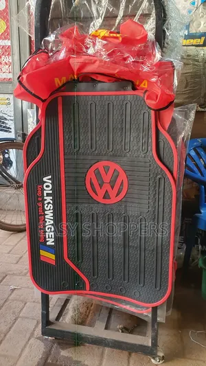 Volkswagen Rubber Car Floor Mats Original Heavy-Duty Car Mays Set of 5