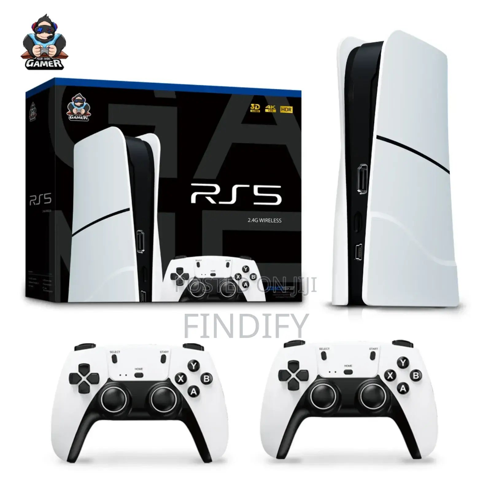 3d Game Stick 64gb 40000+ Game Wireless Control Play Station