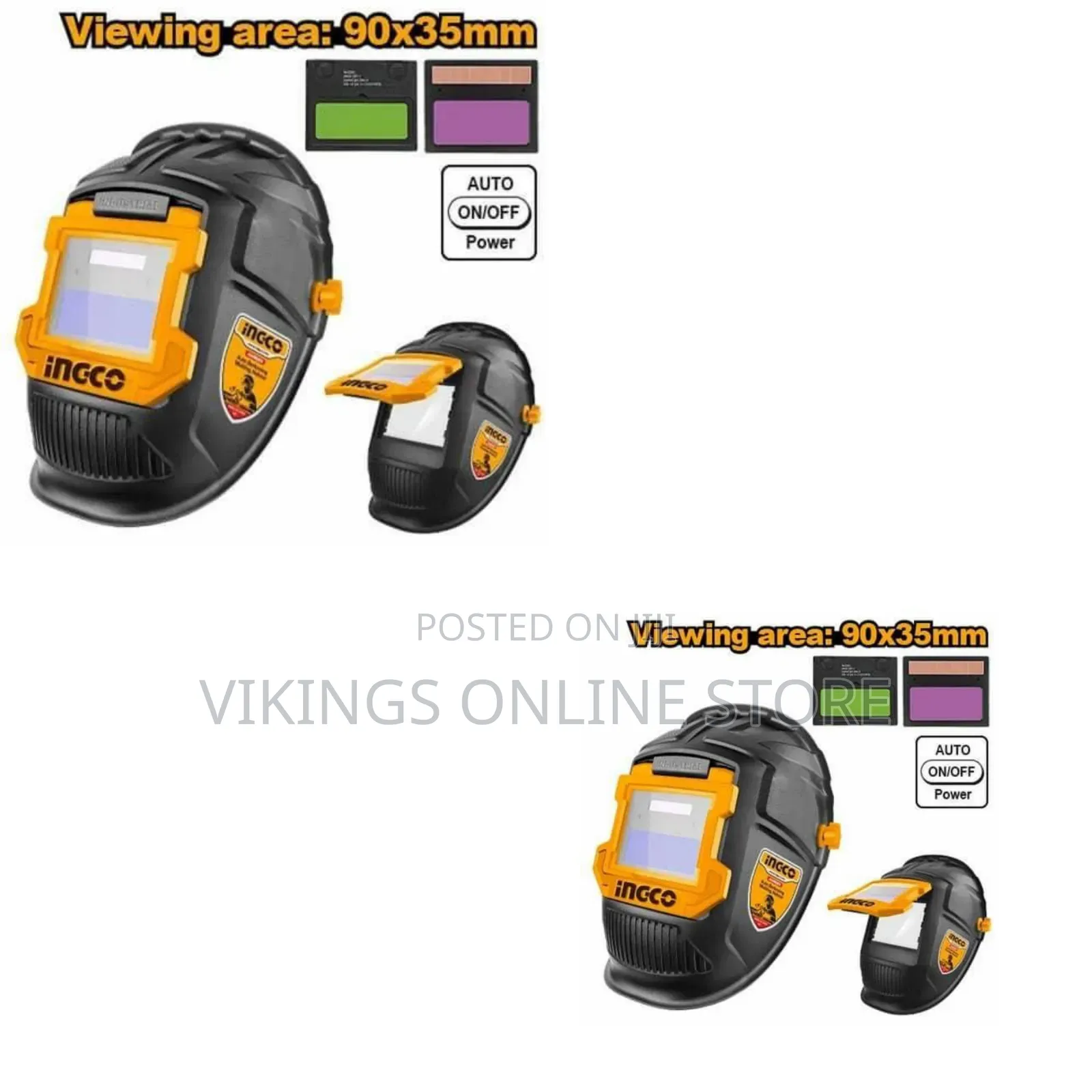 Ingco Ahm009 Auto Darkening Helmet