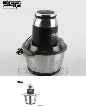 DSP Professional Electric Food Chopper and Meat Grinder - Multicolor##
