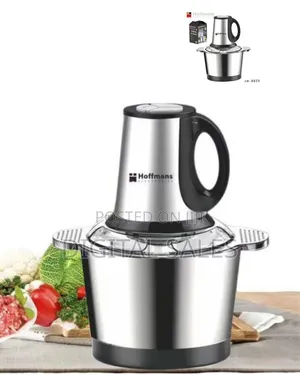Professional Stainless Steel Food Chopper / Meat Grinder - Silver##