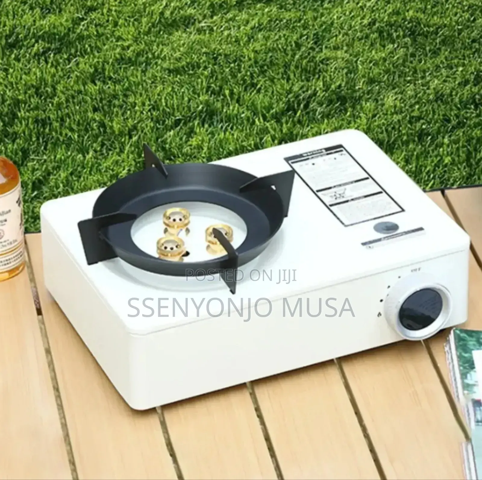 Dual Fuel Portable Gas Stove – Single Burner With Auto Ignition