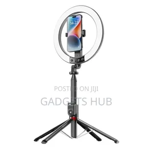 2.3m Fill Light 360 Degree Rotating Tripod Long Selfie Stick