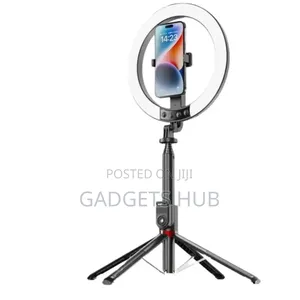 2.3m Fill Light 360 Degree Rotating Tripod Long Selfie Stick