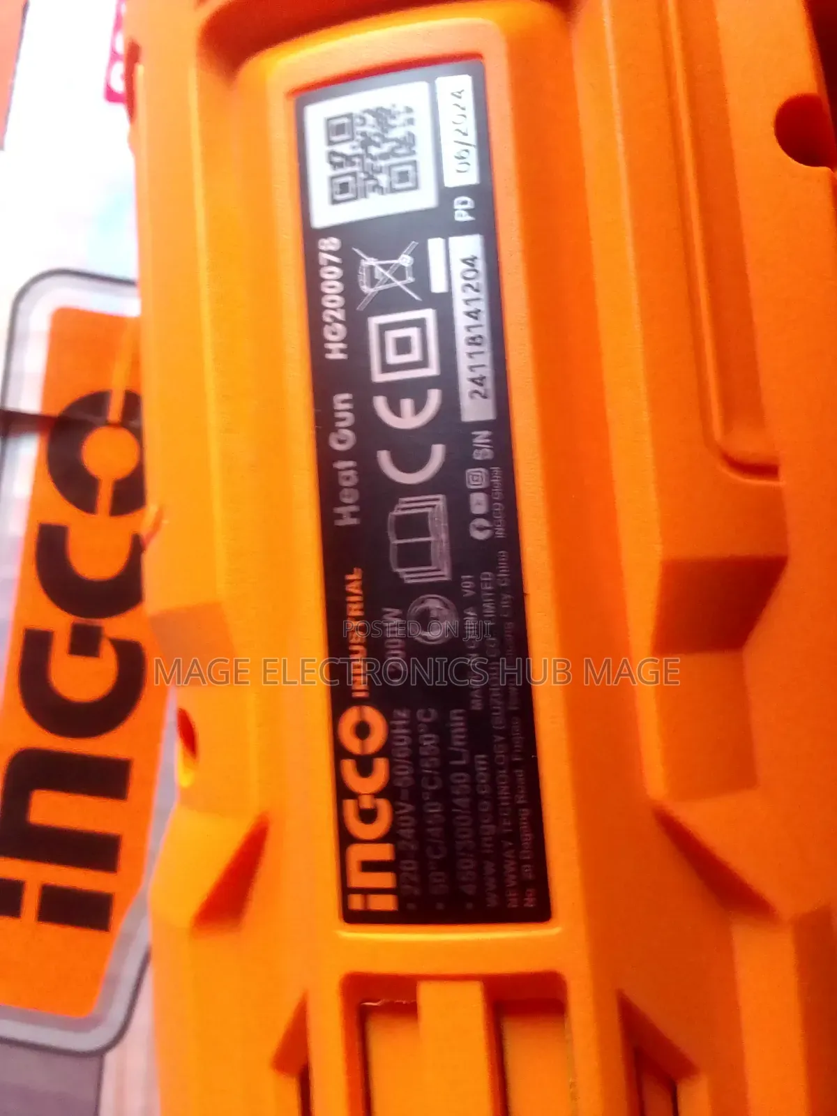 Heat Gun 2000w
