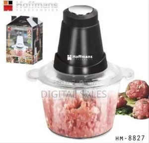 Hoffmans High-Performance Electric Food Chopper and Meat Grinder