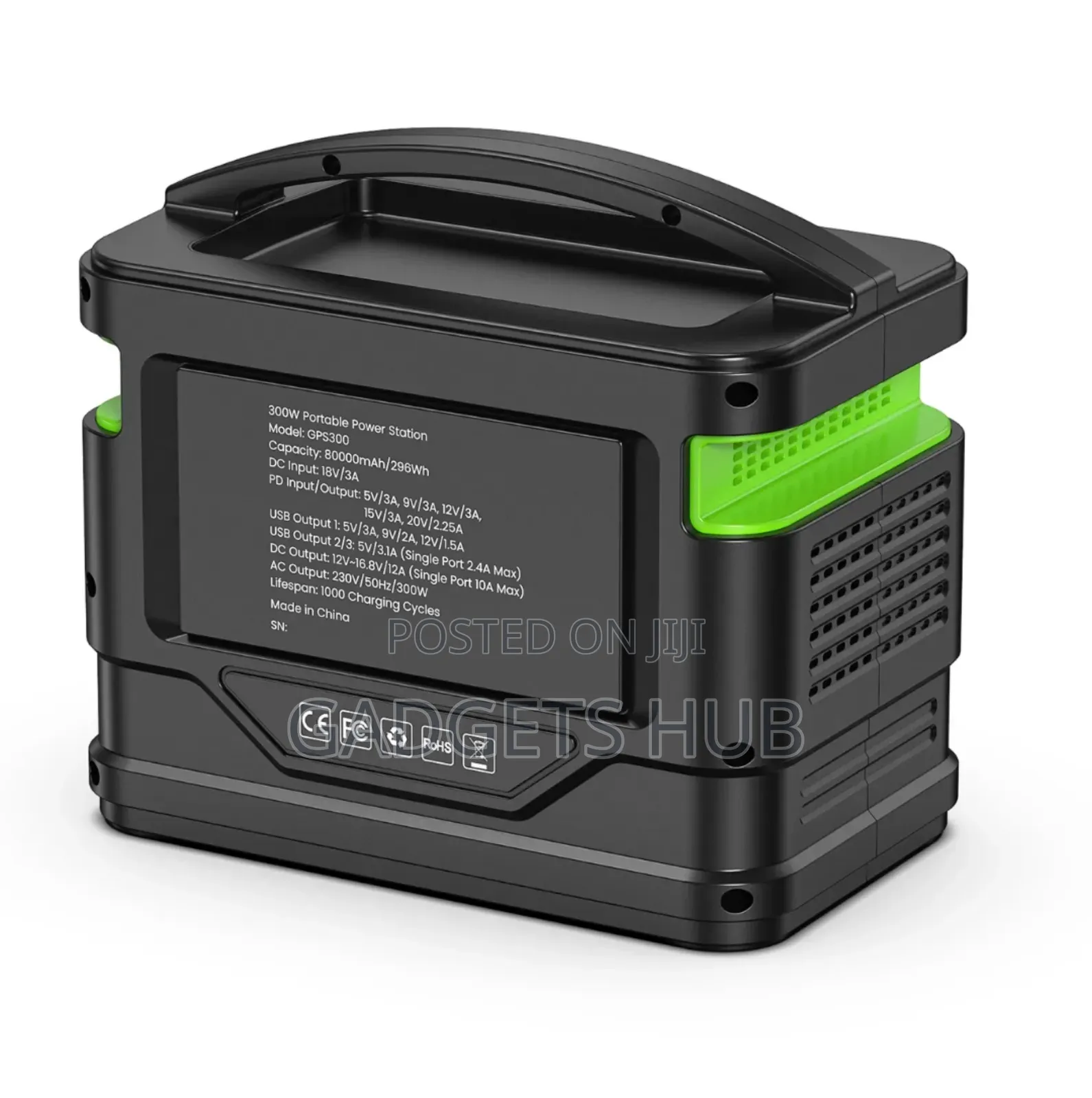 300w Power Station 220v Outdoor Mobile Power Supply 300w