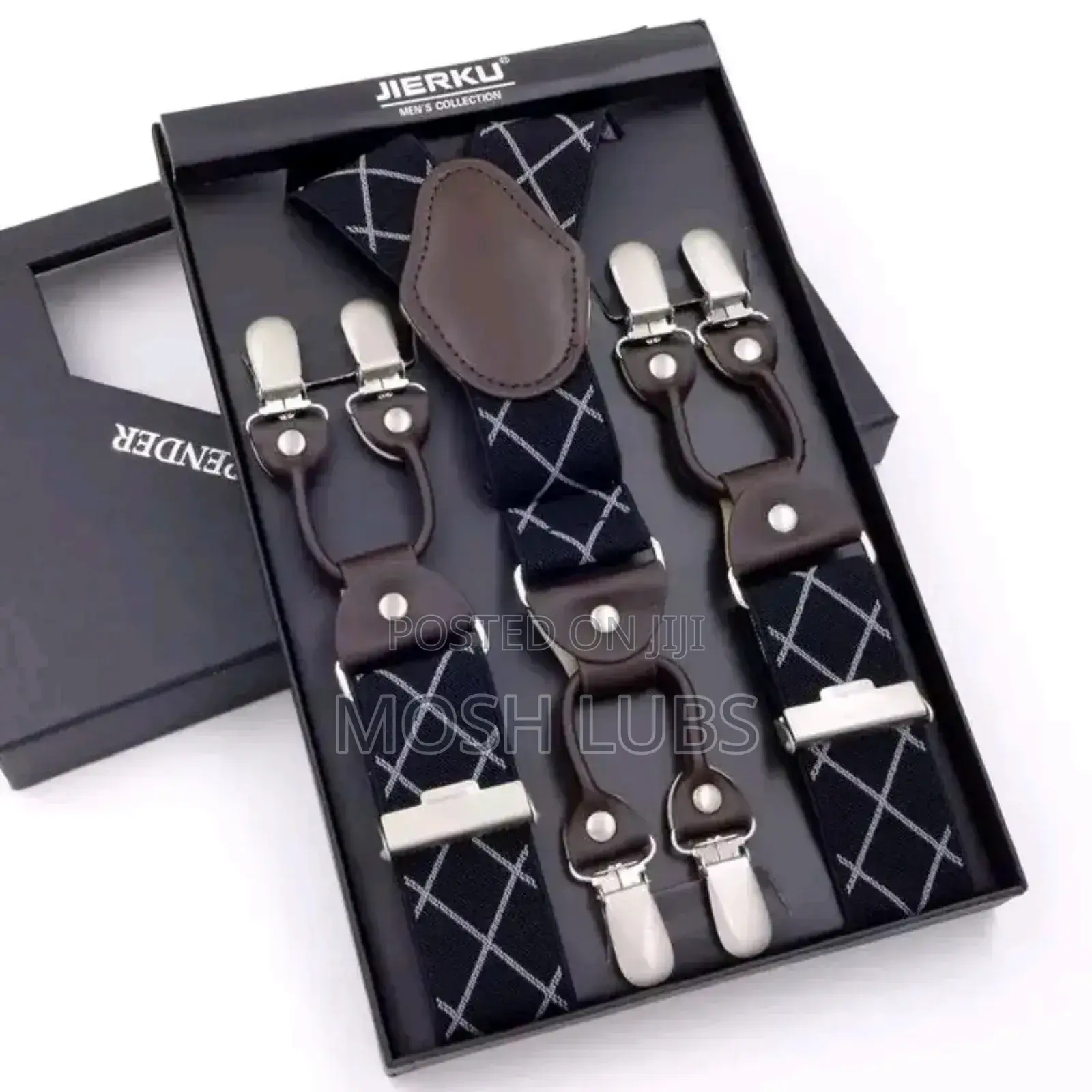 New Men 4 Clip Suspendeders