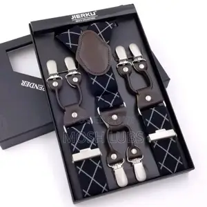 New Men 4 Clip Suspendeders