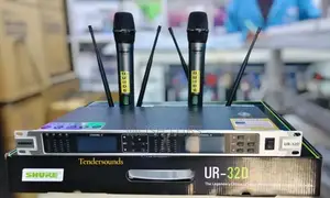 Wireless Microphone System With 2 Mics