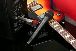 Wireless Microphone System With 2 Mics