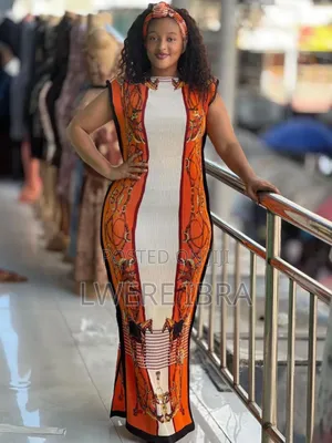 Free Orange Kaftan for Ladies