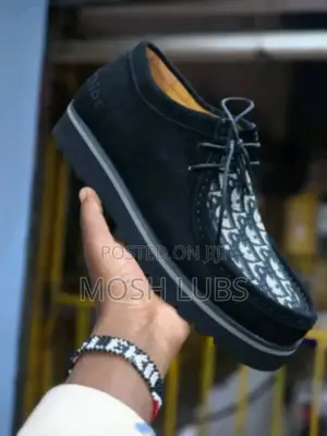 Black Suedes Wallabees