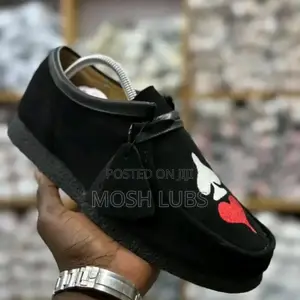 Black Suedes Wallabees