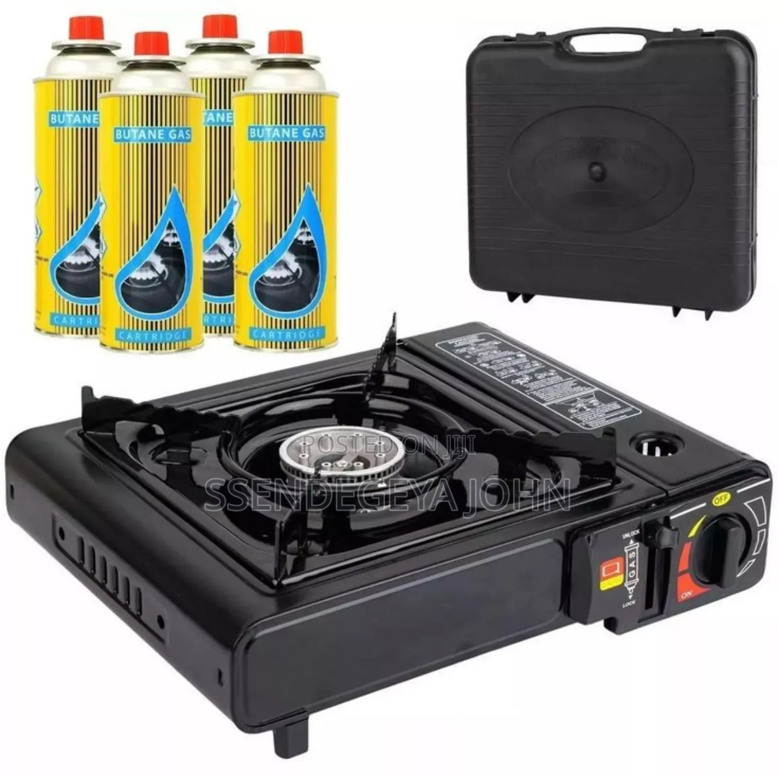 A Portable Butane Gas Stove Cooker