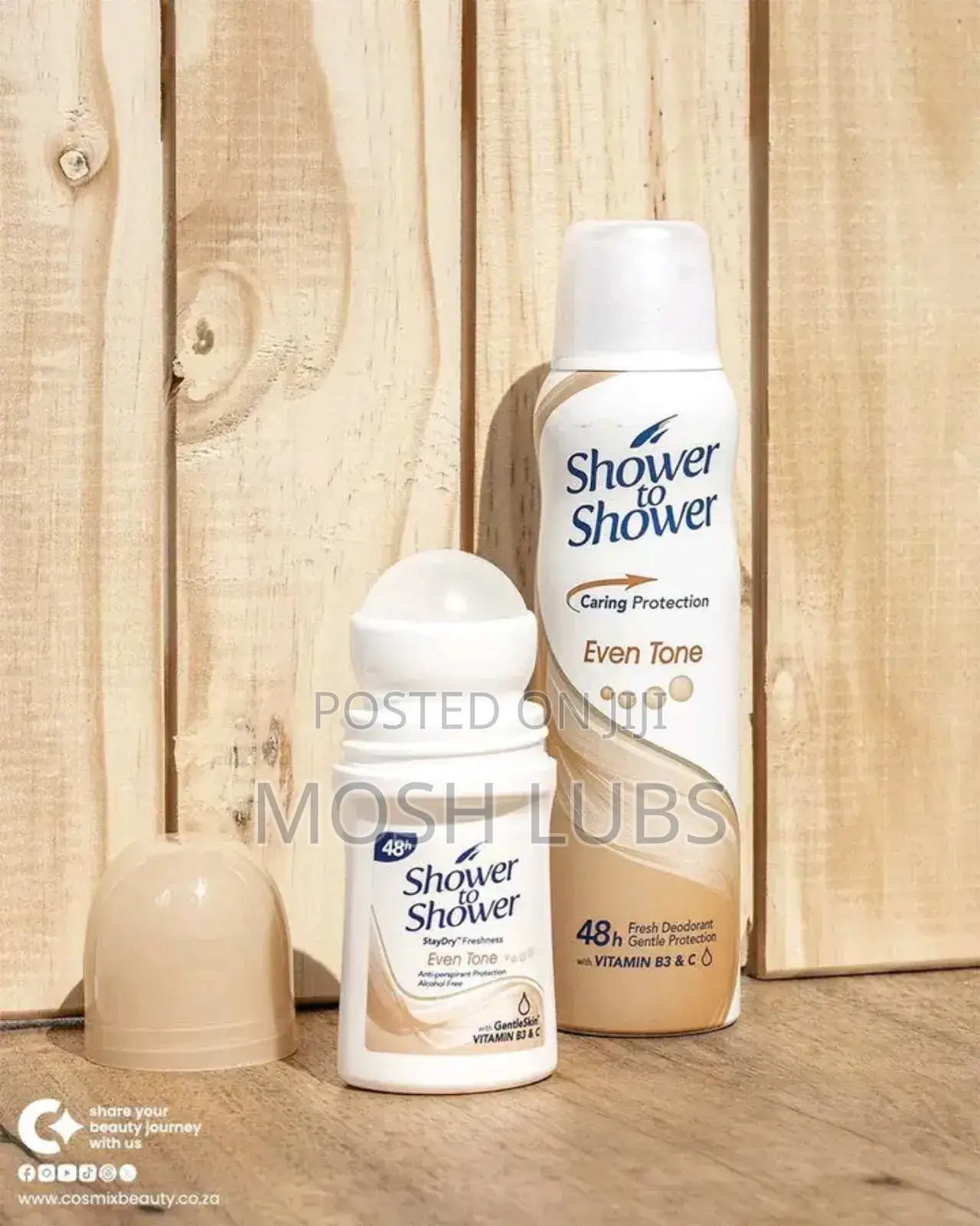 48hrs Shower to Shower Deodorant