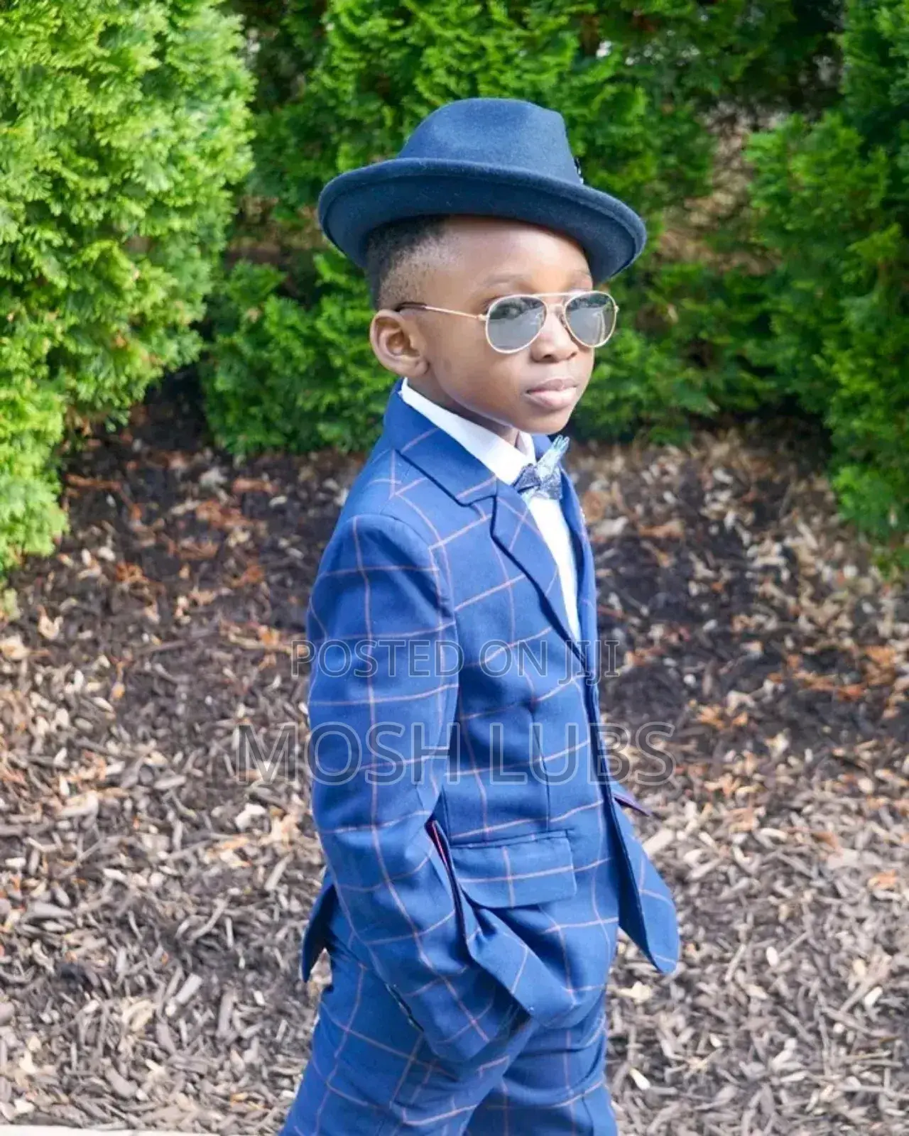 Kids Checked Suits