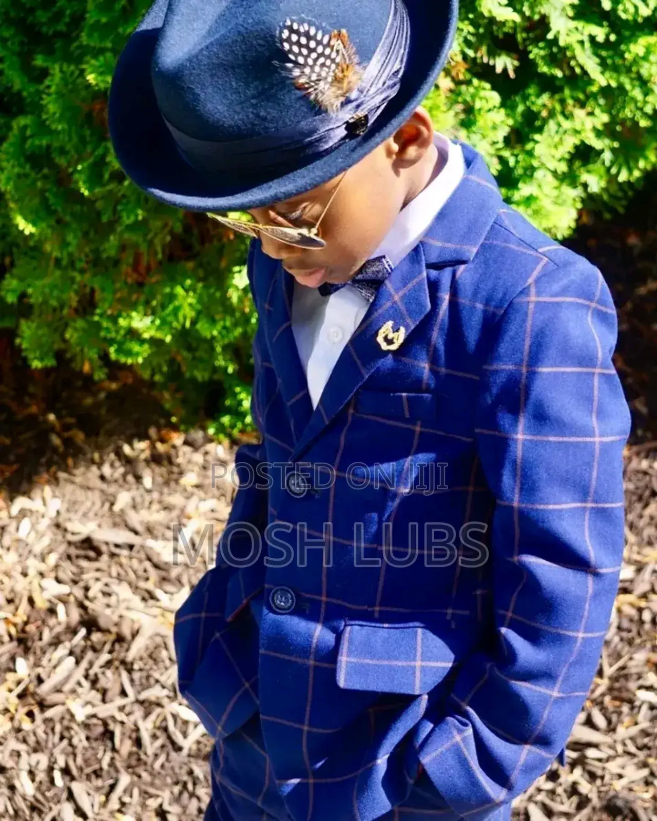 Kids Checked Suits