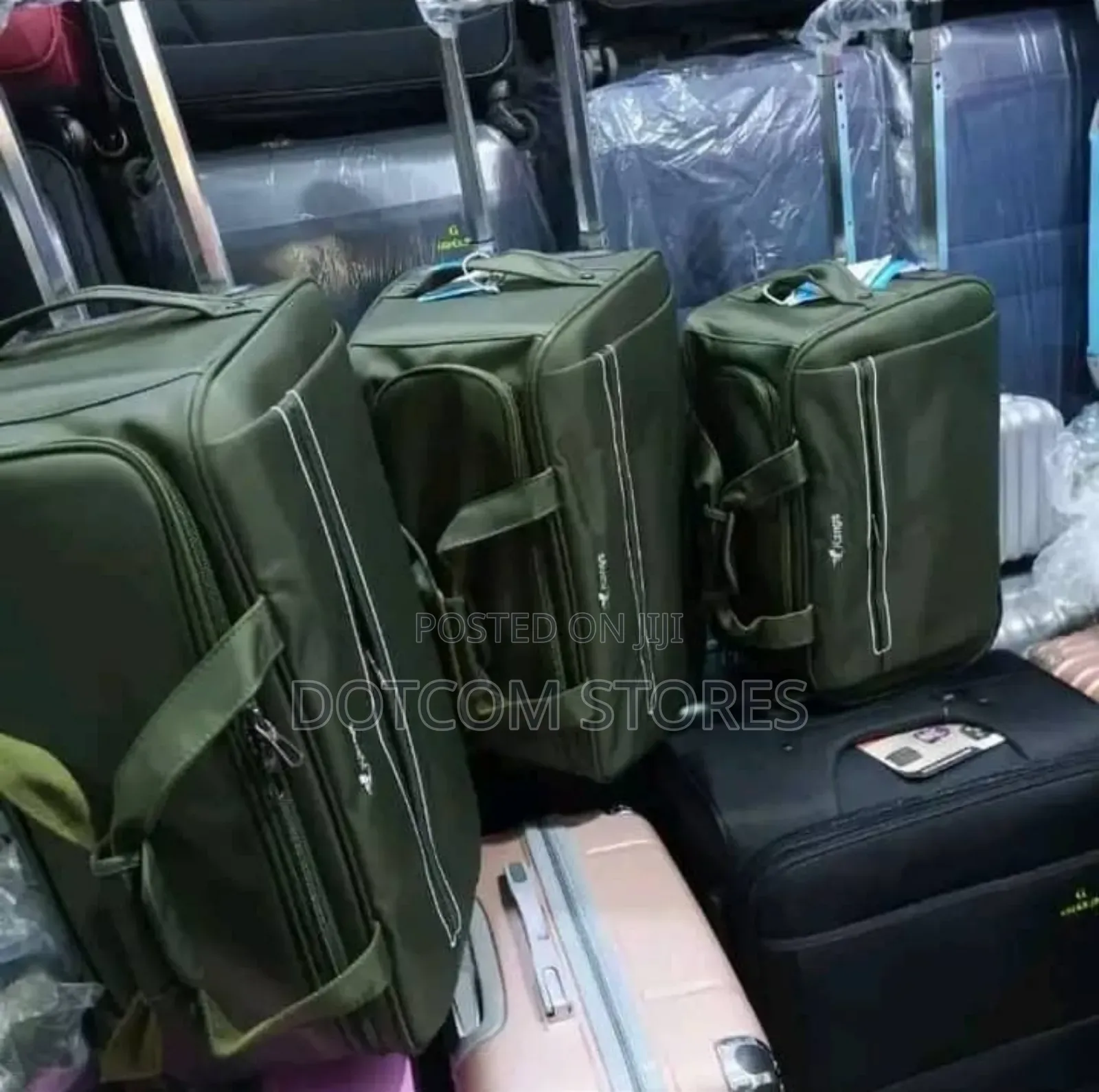 Set of KZNGS Traveling Bag Trolleys.