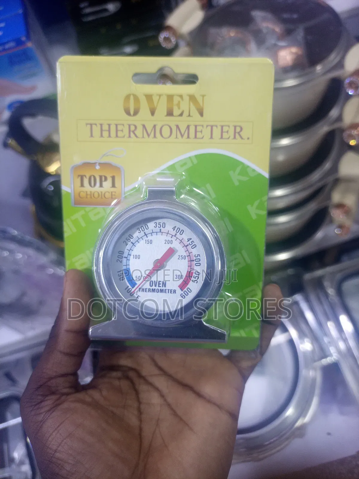 Stainless Steel Dial Oven Thermometer
