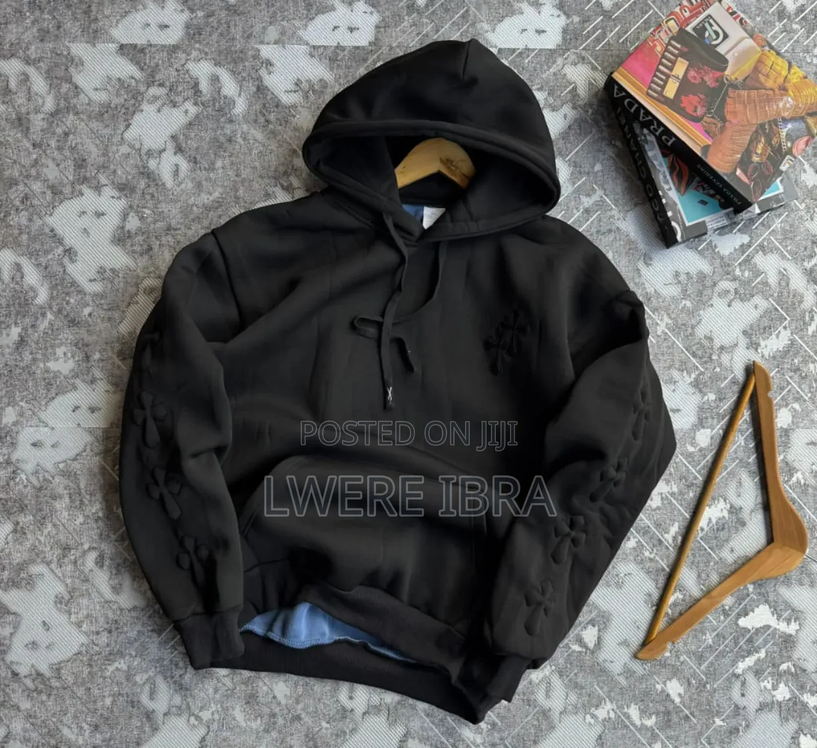 Black Colored Designer Heavy Jumpers