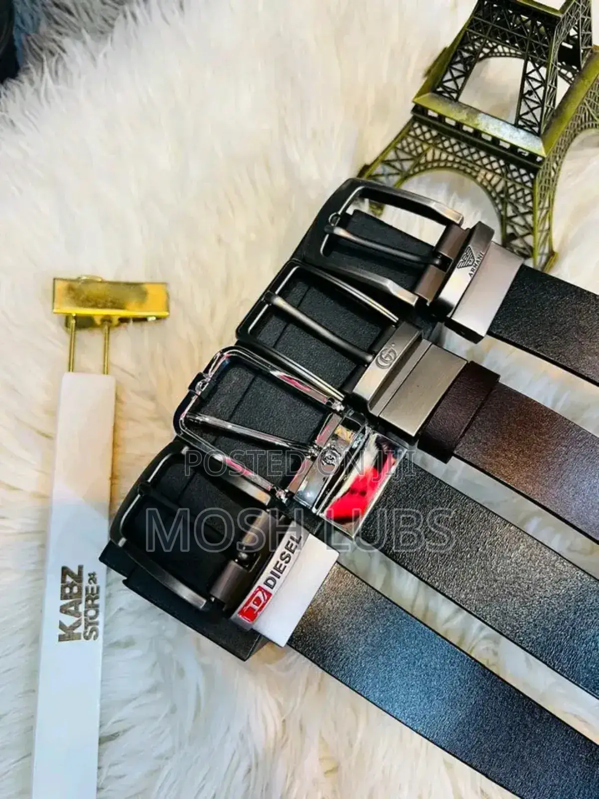 Diesel,Versace, Gucci,Dior,Lacoste Belts